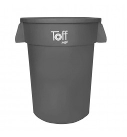 BOTE DE BASURA TOFF 120 LITROS COLOR GRIS B