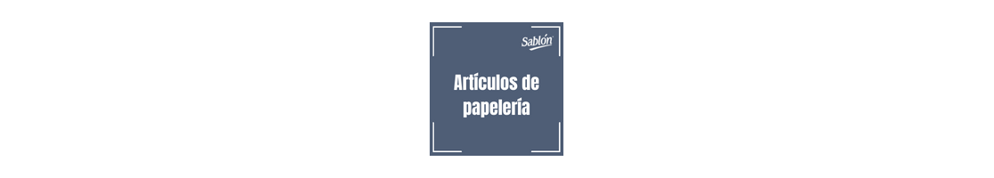 Artículos de papelería