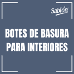 Botes de basura para interiores